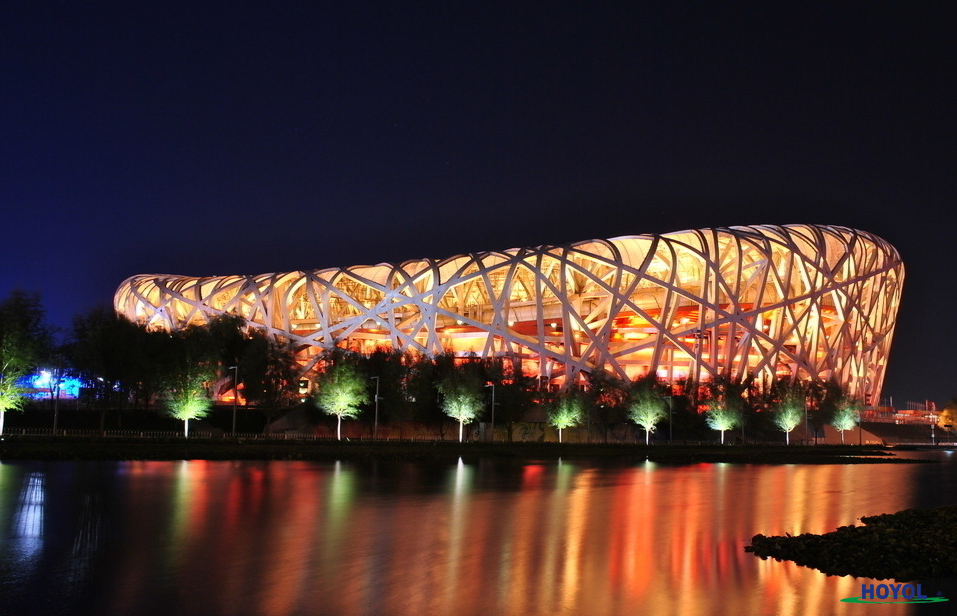 北京奥运会LED线条灯工程案例